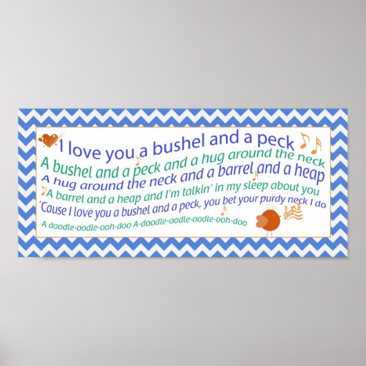 Ein Bushel und ein Peck-Poster Poster (Vorne)