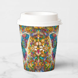 Ein Butterfly-Kantenballett Pappbecher