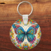 Ein Butterfly-Kantenballett Schlüsselanhänger (Rückseite)