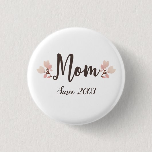 Ein Button, das ihre Reise feiert - das hier indiv Button (Vorderseite)