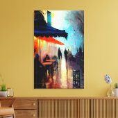 Ein Café Leinwanddruck (Insitu (Wohnzimmer))