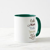 Ein Café Mocha Vodka Valium Latte Bitte Tasse (VorderseiteRechts)