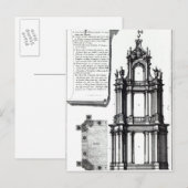 Ein Campanile für St. Peter, Rom Postkarte (Vorne/Hinten)