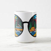 Ein Camping-Abenteuer Kaffeetasse (Mittel)