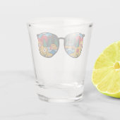 Ein Camping-Abenteuer Schnapsglas (Rückseite)