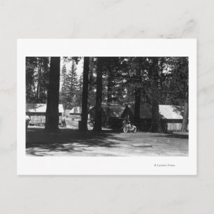 Ein Campingplatz Postkarte