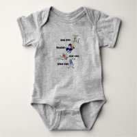 Ein Can-Tukan-Rot-Can-Blau-Can-Baby-Body