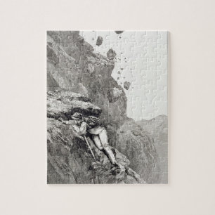 Ein Cannonade auf dem Matterhorn, 1862, 'vom Asc Puzzle