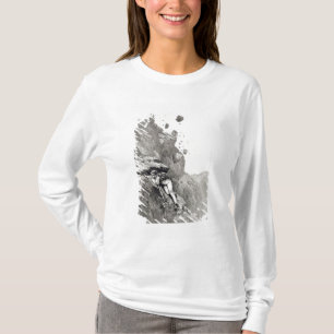 Ein Cannonade auf dem Matterhorn, 1862, 'vom Asc T-Shirt