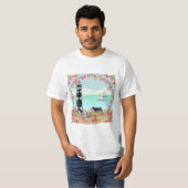 Ein Cape Lookout Lighthouse T - Shirt (Vorne ganz)