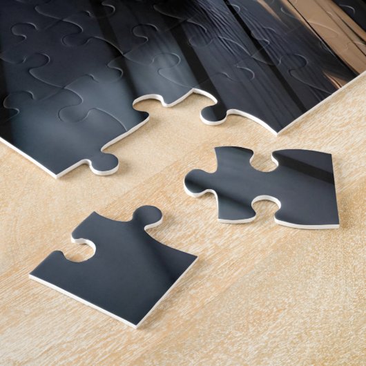 Ein Captain Gebäude ein Schiff in einer Flasche Puzzle (Seite)