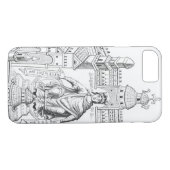 Ein Carlovingian König in seinem Palast, Wi Case-Mate iPhone Hülle (Rückseite (Horizontal))