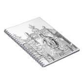 Ein Carlovingian König in seinem Palast, Wi Notizblock (Rechte Seite)