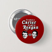 Ein Carter braucht einen Reagan Button (Vorne & Hinten)