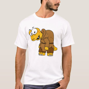 Ein Cartoon Dinosaurier Hunchback. T-Shirt