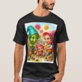 ein Cartoon eines Monsters mit Hut und Kind T-Shirt (Vorderseite)