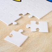 Ein Cartoon Fairysaur Dinosaurier. Puzzle (Seite)