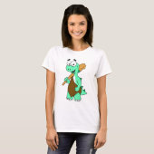Ein Cartoon Tyrannosaurus Rex Caveman. T-Shirt (Vorne ganz)
