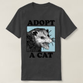Ein Cat Baseball TShirt adoptiert (Design vorne)