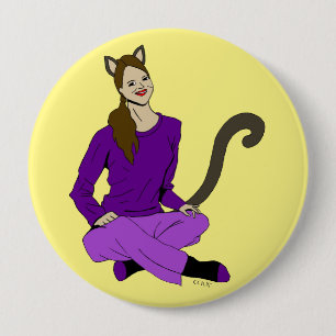 ein Catgirl Button