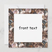 Ein Cent Penny spendet Hintergrund Einladung (Vorderseite)