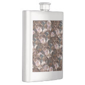 Ein Cent Penny spendet Hintergrund Flachmann (Rechts)