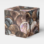 Ein Cent Penny spendet Hintergrund Geschenkschachtel (Vorderseite)