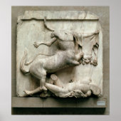 Ein Centaur, der über einen Lapith triumphiert Poster (Vorne)