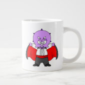 Ein Ceratops Dinosaurier verkleidete sich als Graf Jumbo-Tasse (Rechts)