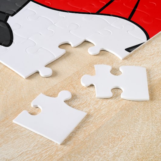 Ein Ceratops Dinosaurier verkleidete sich als Graf Puzzle (Seite)