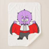 Ein Ceratops Dinosaurier verkleidete sich als Graf Sherpadecke (Vorderseite)