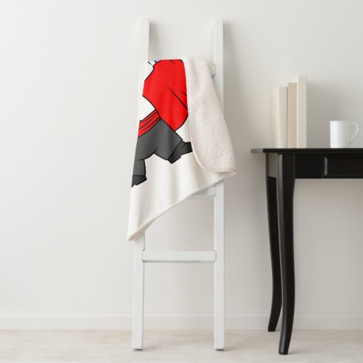 Ein Ceratops Dinosaurier verkleidete sich als Graf Sherpadecke (Beispiel)