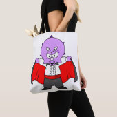 Ein Ceratops Dinosaurier verkleidete sich als Graf Tasche (Von Nahem)