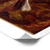 Ein Chaffinch am Nest, 1877 (Öl auf Tafel) Poster (Ecke)