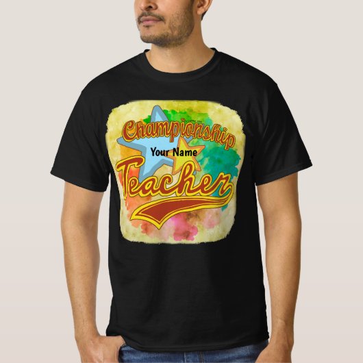 Ein Champion-Lehrer T-Shirt (Vorderseite)
