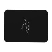 Ein Chaos, in dem das Chaos mit Labels verschleier Magnet (Horizontal)