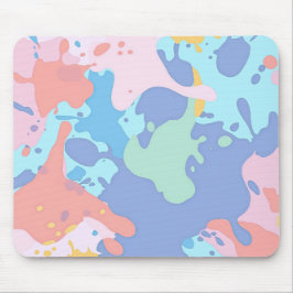 Ein chaotisches Farbmuster Mousepad