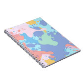 Ein chaotisches Farbmuster Notizblock (Rechte Seite)