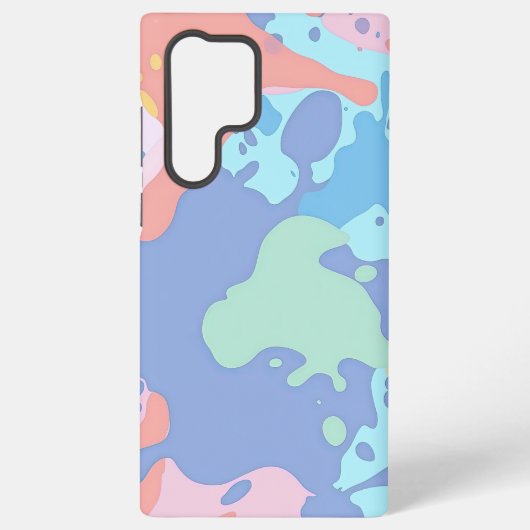 Ein chaotisches Farbmuster Samsung Galaxy Hülle (Rückseite)