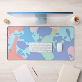 Ein chaotisches Farbmuster Schreibtischunterlage