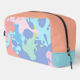 Ein chaotisches Farbmuster Waschbeutel