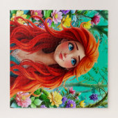 Ein Charakter mit leuchtend rotem Haar Puzzle (Horizontal)