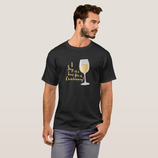 Ein Chardonnay T-Shirt (Vorne ganz)