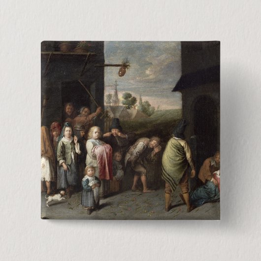 Ein Charivari Button (Vorderseite)