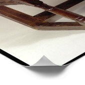 Ein Charles-I-Sessel, Mitte des 16. Jahrhunderts Poster (Ecke)