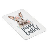 Ein charmanter bemalter Osterhase Magnet (Rechte Seite)