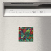 Ein charmanter Weihnachtskonzert Kühlschrankmagnet (In Situ (Geschirrspüler))