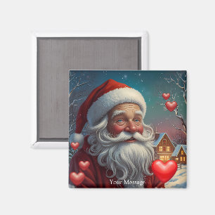 Ein charmantes Weihnachtsthema Magnet