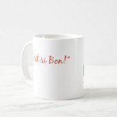 Ein ChefSous Koch Kaffeetasse (Vorderseite Links)