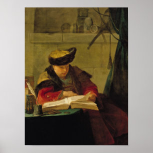 Ein Chemiker in seinem Labor Poster